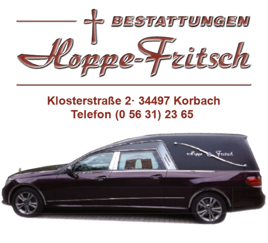 Logo Wagen Bestattungen Hoppe Fritsch